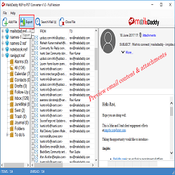 MailsDaddy NSF to PST Converter